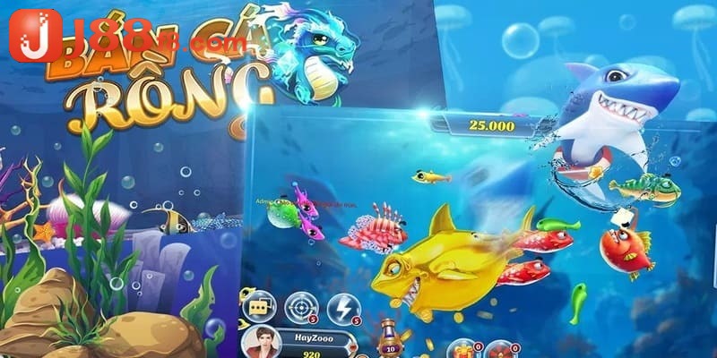 Bắn cá Rồng đổi thưởng là dòng game thu hút đông đảo người chơi